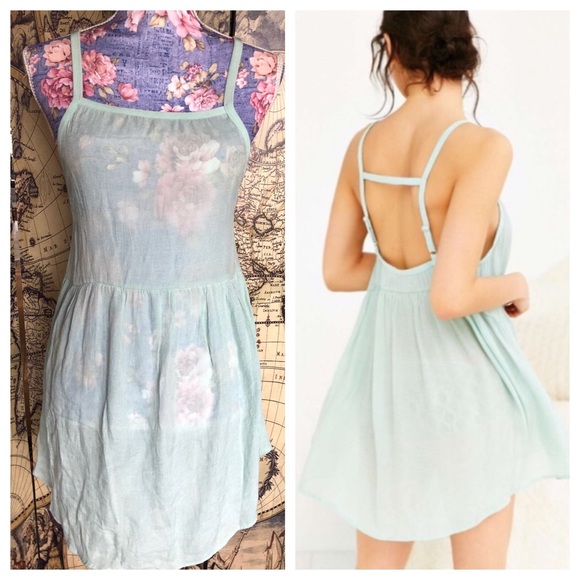 sheer babydoll dress